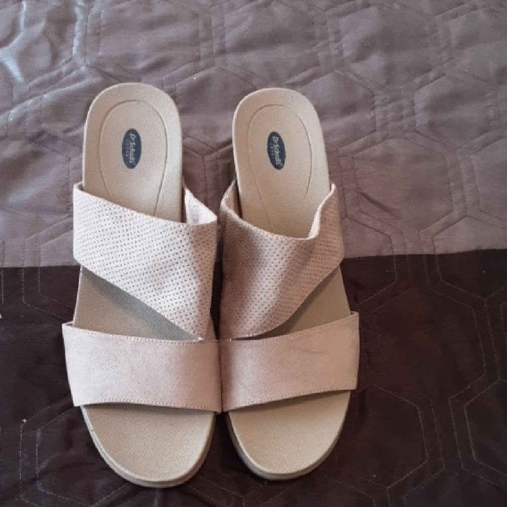 Dr. Scholl's Beige Sandals
